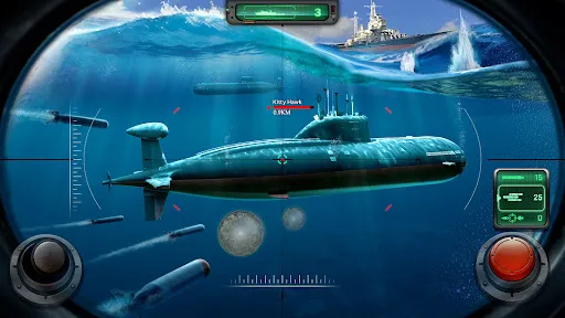 Gameplay screenshot 3 from Sea War: Raid - Strategy game